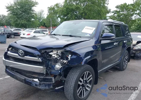 2014 Toyota 4Runner Limited from USA, damaged, VIN JTEBU5JR4E5163568